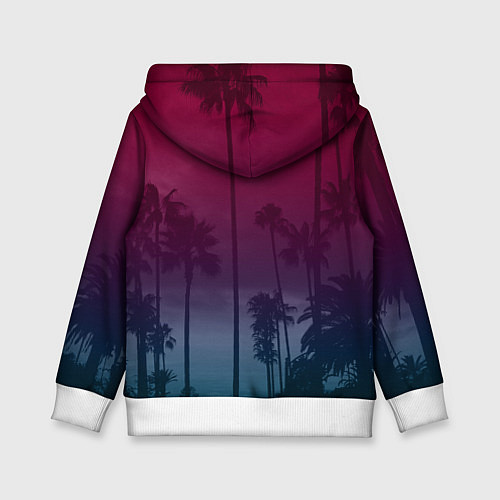 Детская толстовка California / 3D-Белый – фото 2