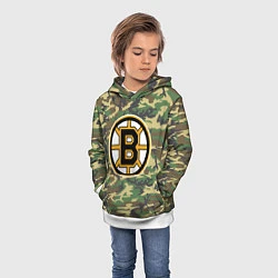 Толстовка-худи детская Bruins Camouflage, цвет: 3D-белый — фото 2