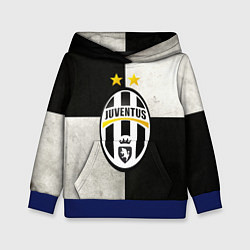 Толстовка-худи детская Juventus FC, цвет: 3D-синий