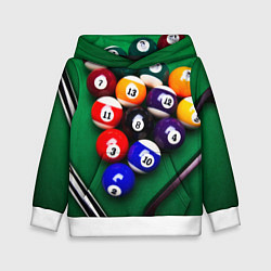 Детская толстовка Бильярд