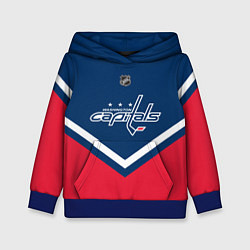 Толстовка-худи детская NHL: Washington Capitals цвета 3D-синий — фото 1