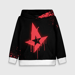 Толстовка-худи детская Astralis: Black collection, цвет: 3D-белый