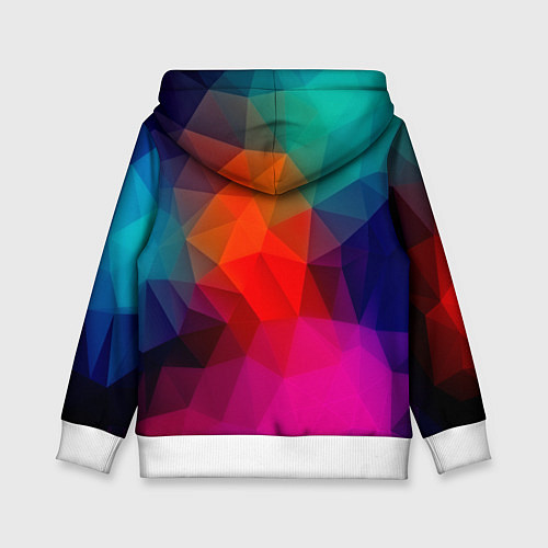 Детская толстовка Abstraction / 3D-Белый – фото 2