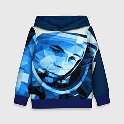 Толстовка-худи детская Gagarin Art, цвет: 3D-синий