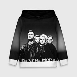 Толстовка-худи детская Depeche Mode: mono, цвет: 3D-белый