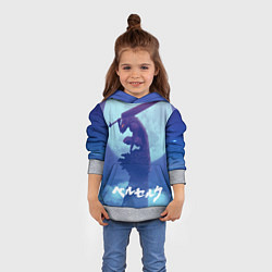 Толстовка-худи детская Berserk Night, цвет: 3D-меланж — фото 2