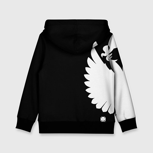 Детская толстовка Russia - Black collection / 3D-Черный – фото 2