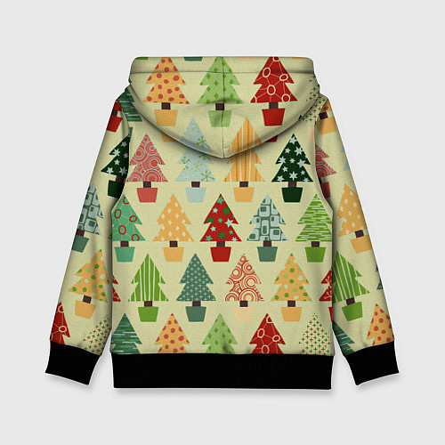 Детская толстовка Новогоднее настроение / 3D-Черный – фото 2