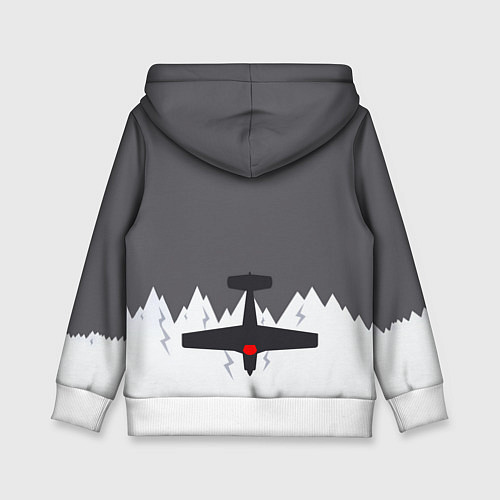 Детская толстовка Foo Fighters: Learn to fly / 3D-Белый – фото 2