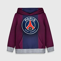 Толстовка-худи детская Paris Saint-Germain, цвет: 3D-меланж