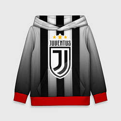 Толстовка-худи детская Juventus FC: New logo, цвет: 3D-красный