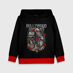 Толстовка-худи детская Day of the Dead, HU, цвет: 3D-красный