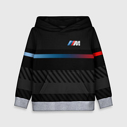 Толстовка-худи детская BMW: Brand Lines, цвет: 3D-меланж