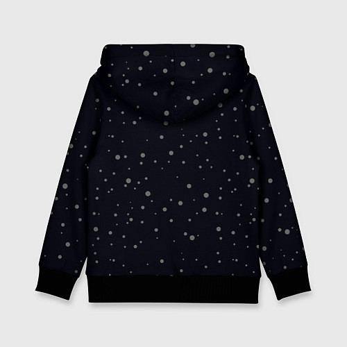 Детская толстовка Metal Christmas - Heavy New Year / 3D-Черный – фото 2