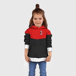 Толстовка-худи детская АC Milan: R&B Sport, цвет: 3D-белый — фото 2