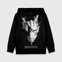 Толстовка-худи детская Eminem B&G цвета 3D-черный — фото 1
