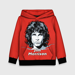Толстовка-худи детская Jim Morrison, цвет: 3D-черный