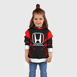 Толстовка-худи детская Honda: Red Anger, цвет: 3D-белый — фото 2