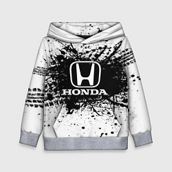 Толстовка-худи детская Honda: Black Spray, цвет: 3D-меланж