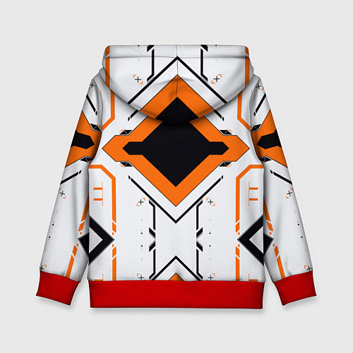 Детская толстовка CS:GO Techno Asiimov / 3D-Красный – фото 2