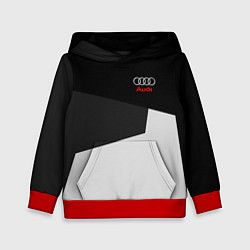 Толстовка-худи детская Audi Sport, цвет: 3D-красный