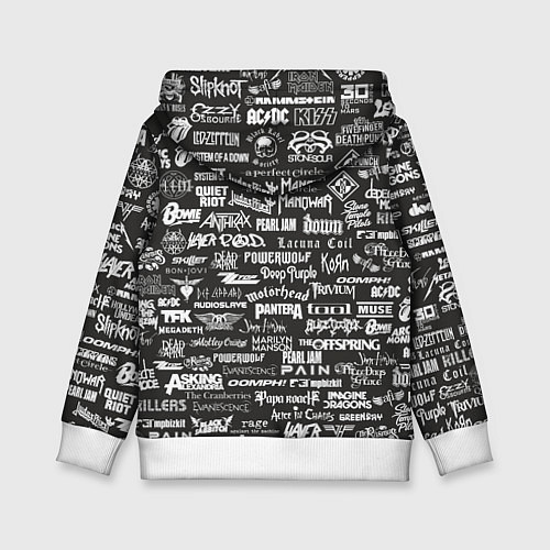 Детская толстовка Rock Star / 3D-Белый – фото 2