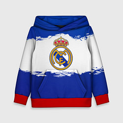Толстовка-худи детская Real Madrid FC, цвет: 3D-красный