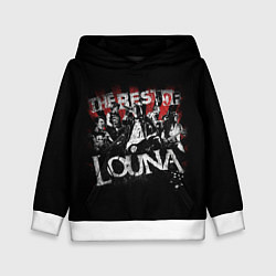 Толстовка-худи детская The best of Louna, цвет: 3D-белый