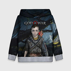 Толстовка-худи детская God of War: Atreus, цвет: 3D-меланж