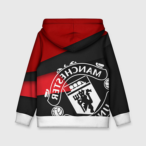 Детская толстовка FC Man United: Exclusive / 3D-Белый – фото 2