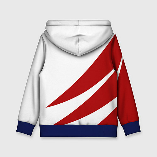 Детская толстовка Игра в сердца / 3D-Синий – фото 2