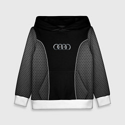 Толстовка-худи детская Audi: Drive Style, цвет: 3D-белый