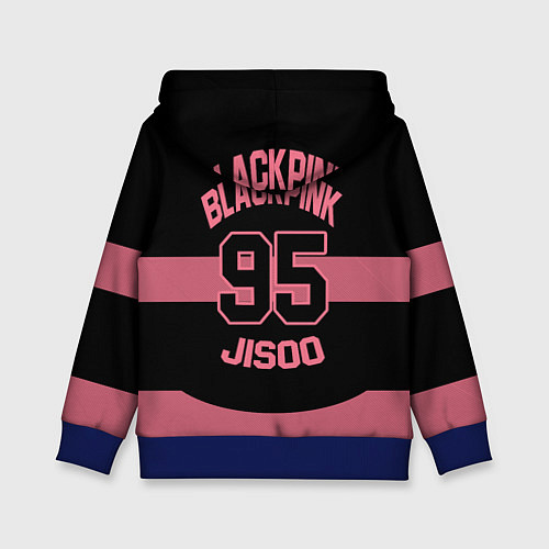 Детская толстовка Black Pink: Jisoo 95 / 3D-Синий – фото 2