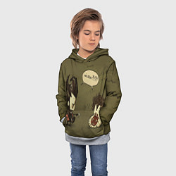 Толстовка-худи детская Wilson outcast, цвет: 3D-меланж — фото 2