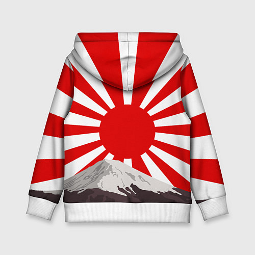 Детская толстовка Japanese Godzilla / 3D-Белый – фото 2