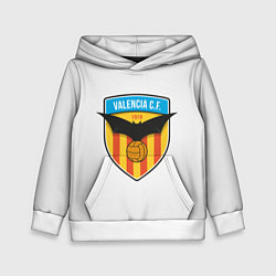 Толстовка-худи детская Valencia C.F. 1919, цвет: 3D-белый