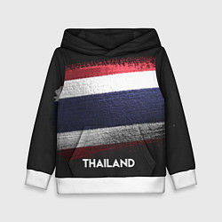 Толстовка-худи детская Thailand Style, цвет: 3D-белый