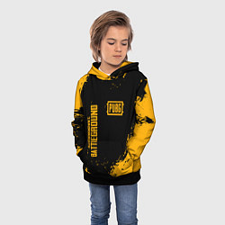 Толстовка-худи детская PUBG: Black Fashion, цвет: 3D-черный — фото 2