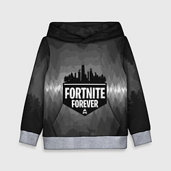 Толстовка-худи детская FORTNITE FOREVER, цвет: 3D-меланж