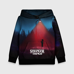 Толстовка-худи детская Stranger Things: Red Lantern, цвет: 3D-черный