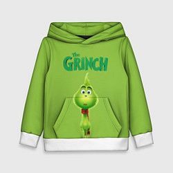 Толстовка-худи детская The Grinch, цвет: 3D-белый