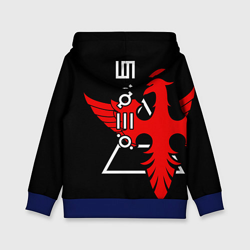 Детская толстовка 30 Seconds to Mars / 3D-Синий – фото 2