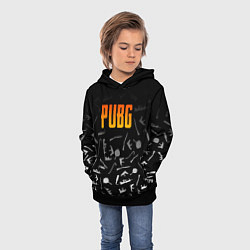 Толстовка-худи детская PUBG Master, цвет: 3D-черный — фото 2