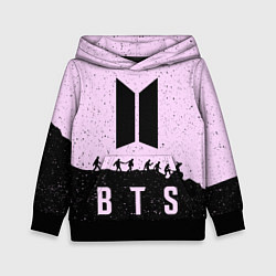 Толстовка-худи детская BTS Boys, цвет: 3D-черный
