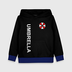 Толстовка-худи детская UMBRELLA CORP, цвет: 3D-синий
