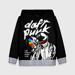 Толстовка-худи детская Daft Punk: Our work is never over, цвет: 3D-меланж