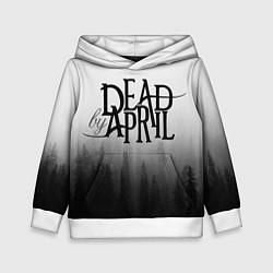 Толстовка-худи детская Dead by April, цвет: 3D-белый