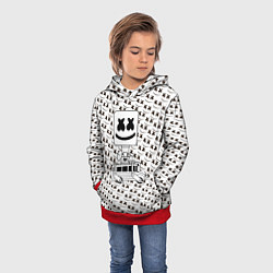 Толстовка-худи детская Fortnite Bus, цвет: 3D-красный — фото 2