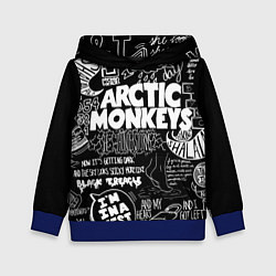 Толстовка-худи детская Arctic Monkeys: I'm in a Vest, цвет: 3D-синий