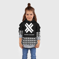 Толстовка-худи детская Eskimo Callboy: Cross, цвет: 3D-меланж — фото 2